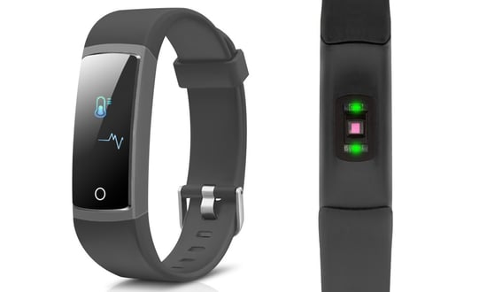 AQ126 Fitness tracker with blood pressure - Colour Screen - Black - Image 1