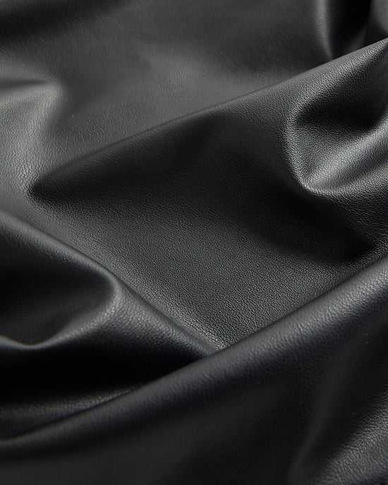 River Island Womens Scarf Black Faux Leather Multi Wear - Image 4