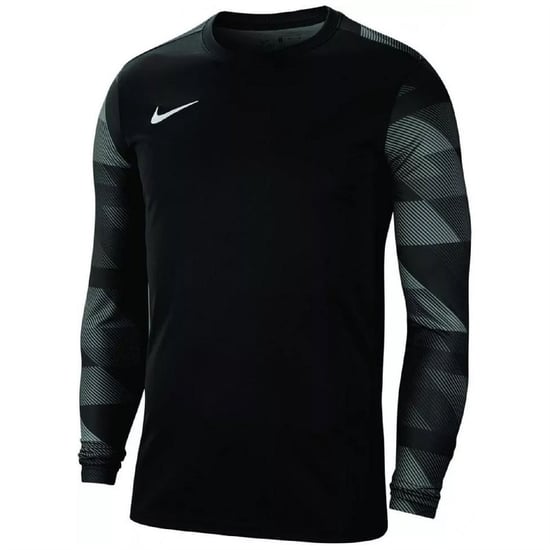 Boys Nike Kids Jersey Crew Neck Long Sleeve Competition T-Shirt in Black - Image 1