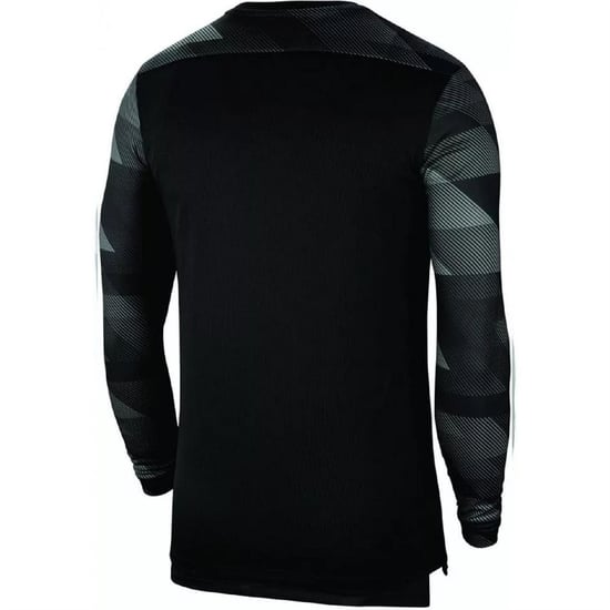 Boys Nike Kids Jersey Crew Neck Long Sleeve Competition T-Shirt in Black - Image 2