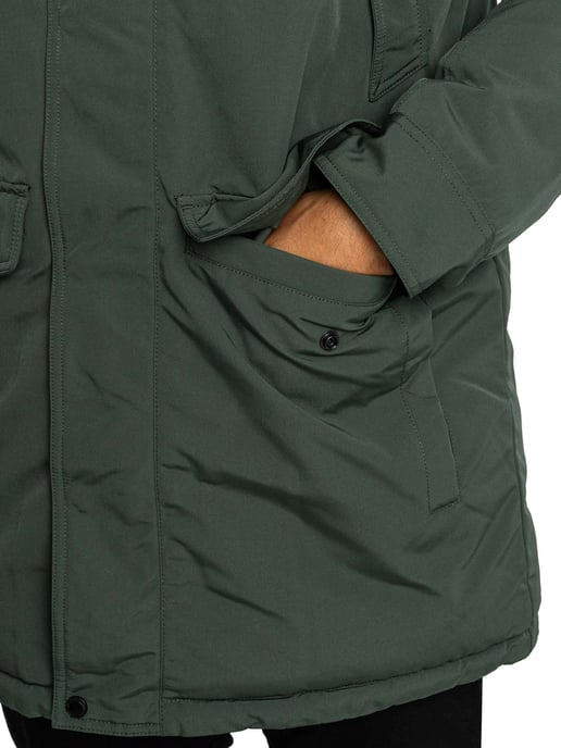 Superdry Everest Parkajack Van Imitatiebont, Groen - Image 4