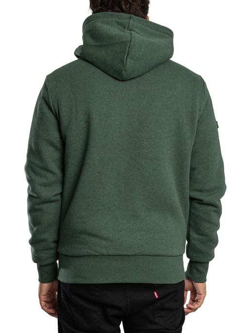 Superdry Hoodie Met Voering Met Borgvoering, Groen - Image 3