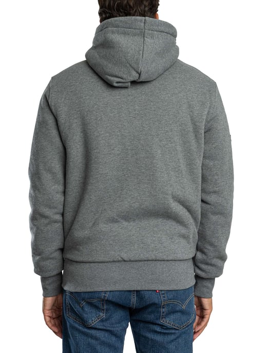 Superdry Hoodie Met Voering Met Borgvoering, Grijs - Image 3