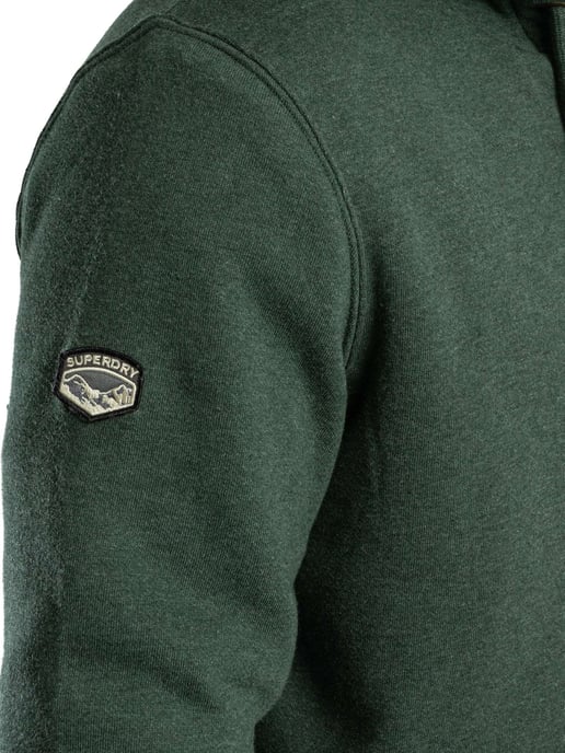 Superdry Hoodie Met Voering Met Borgvoering, Groen - Image 6