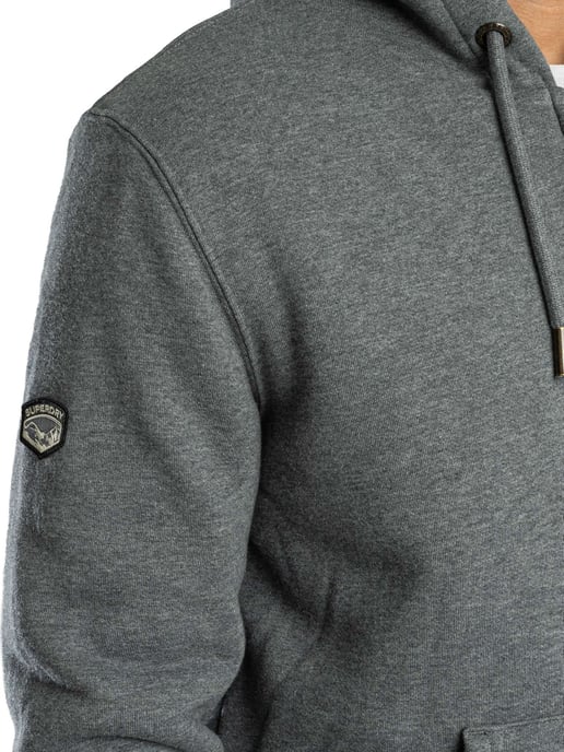 Superdry Hoodie Met Voering Met Borgvoering, Grijs - Image 5