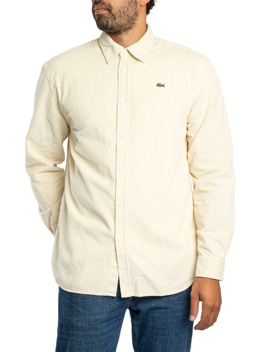 Lacoste Casual Overhemd, Beige - Image 2