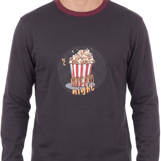 Men's Cotton Long Sleeve Pyjamas KLP4 - Image 2