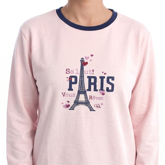 Women's Cotton Long Sleeve Pyjamas KLP1 - Image 2