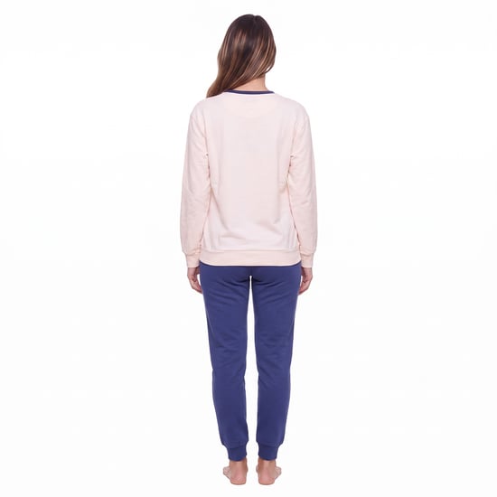 Women's Cotton Long Sleeve Pyjamas KLP1 - Image 3
