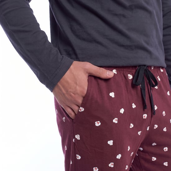 Men's Cotton Long Sleeve Pyjamas KLP4 - Image 5