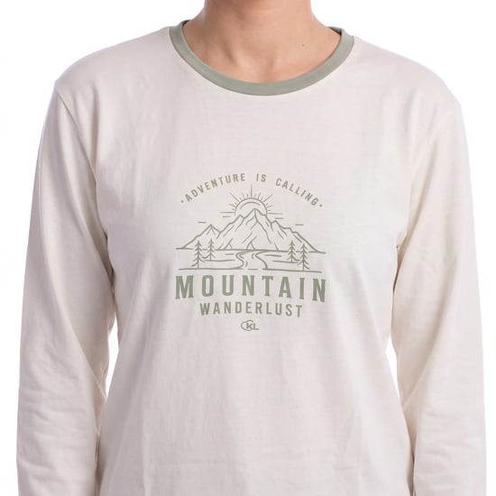 Women's Cotton Long Sleeve Pyjamas KLP1 - Image 2