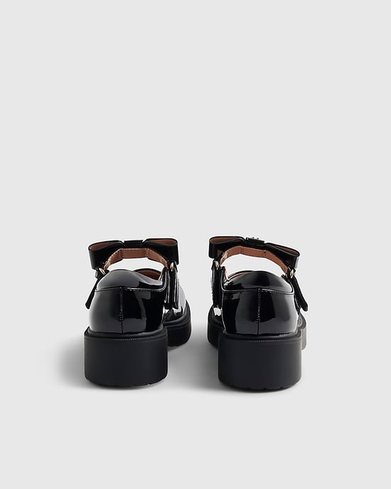 River Island Mini Girls Mary Jane Shoes Black Interchangeable - Image 3