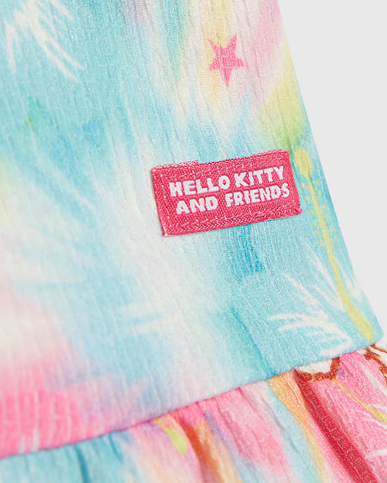 River Island Girls Playsuit Blue Hello Kitty & Friends - Image 2