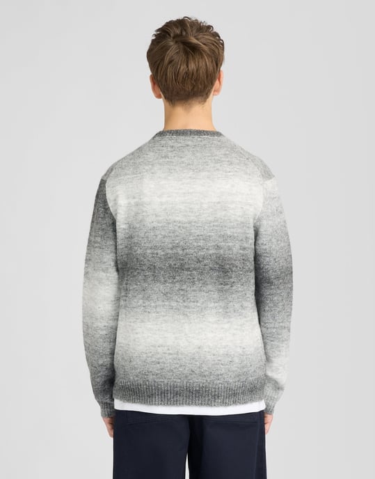 Ombre trui met ronde hals - Image 4