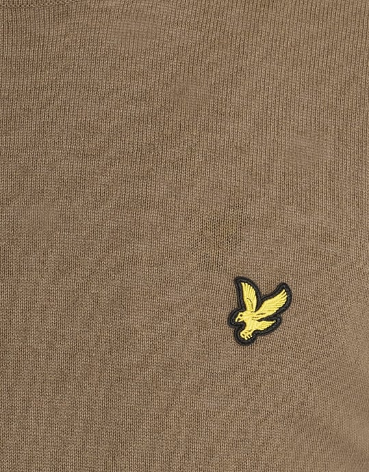Cotton Merino Crew Neck Jumper - Image 6