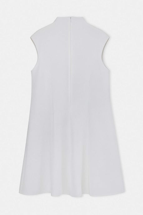 Trendyol Curve Dam Vit Enfärgad Kort / Mini Kort Elegant/Kväll Skater Plus size Klänning - Image 5