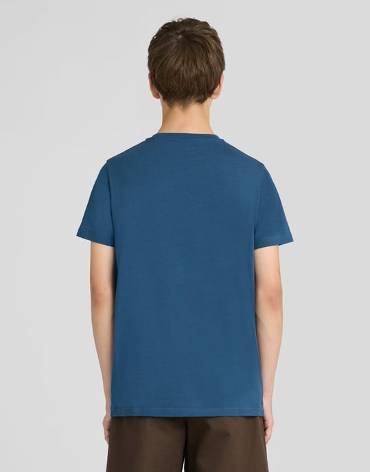 Lyle & Scott Enfärgad T-shirt - Image 4