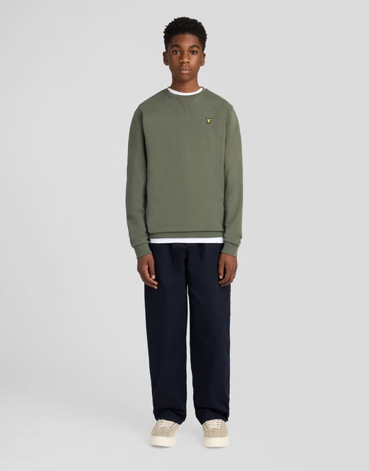 Sweatshirt med rund hals - Image 2