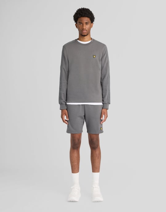 Jacquard Tape Crew Neck Sweatshirt - Image 2