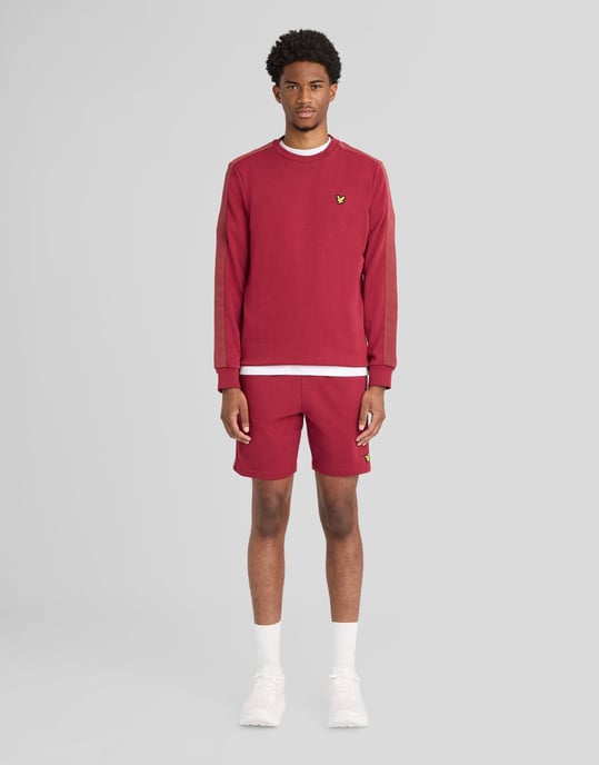 Jacquard Tape Crew Neck Sweatshirt - Image 2