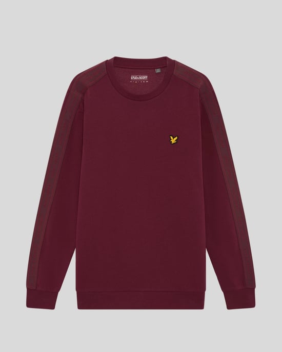 Jacquard Tape Crew Neck Sweatshirt - Image 5