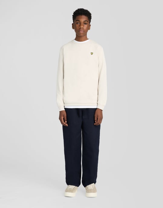Sweatshirt med rund hals - Image 2