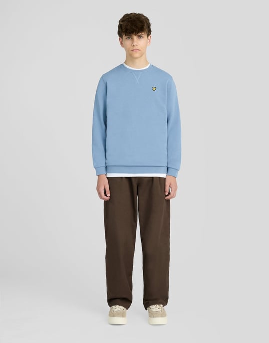Sweatshirt med rund halsringning - Image 2
