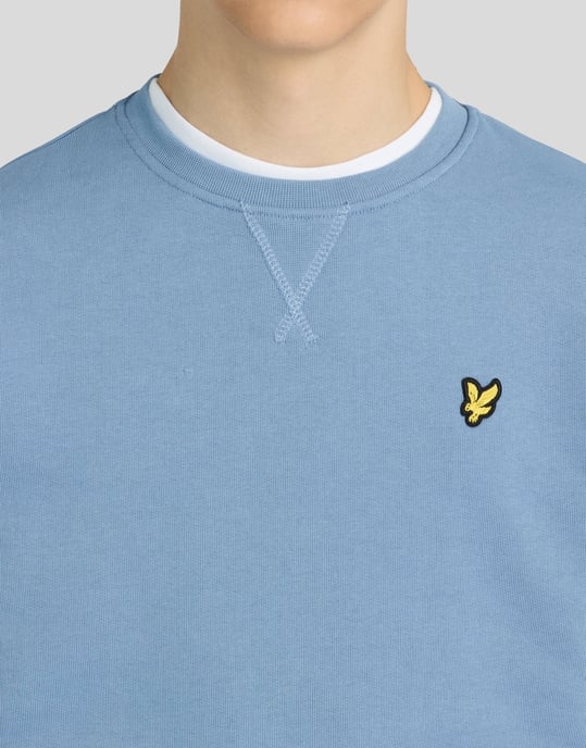 Sweatshirt med rund halsringning - Image 3