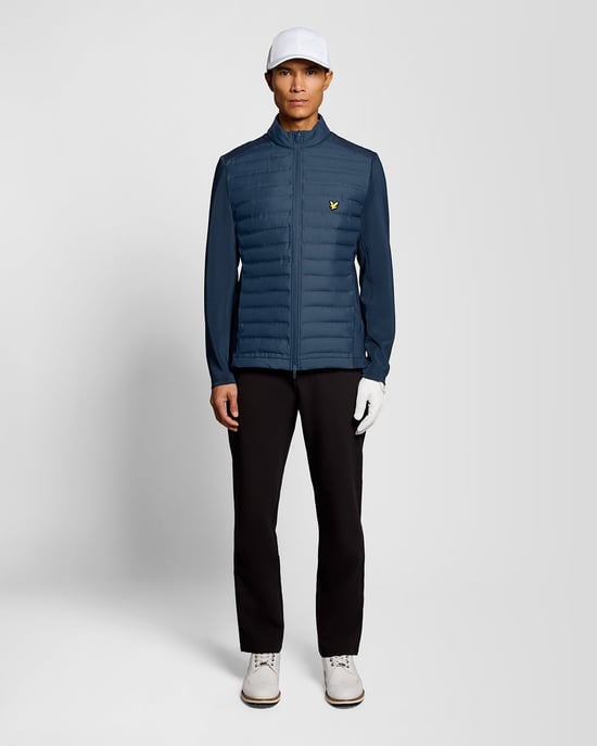 Hybrid Quilted Full Zip Golf Jacket - Image 2