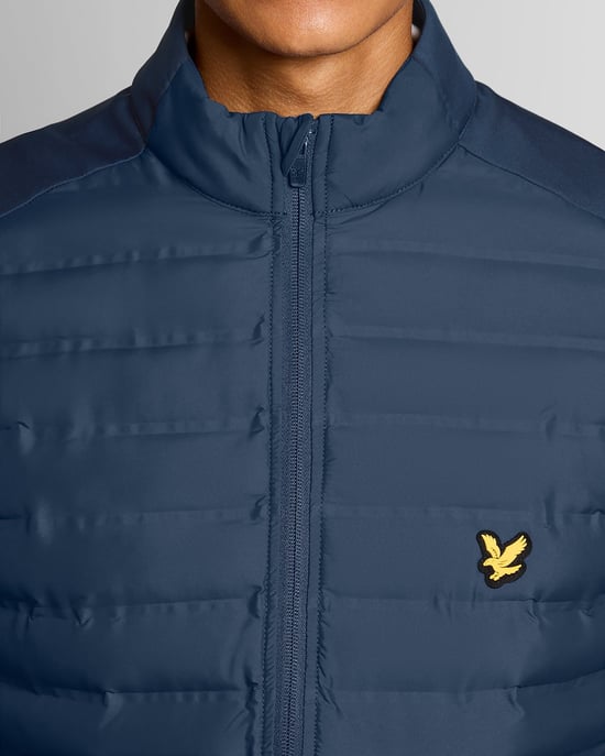 Hybrid Quilted Full Zip Golf Jacket - Image 3