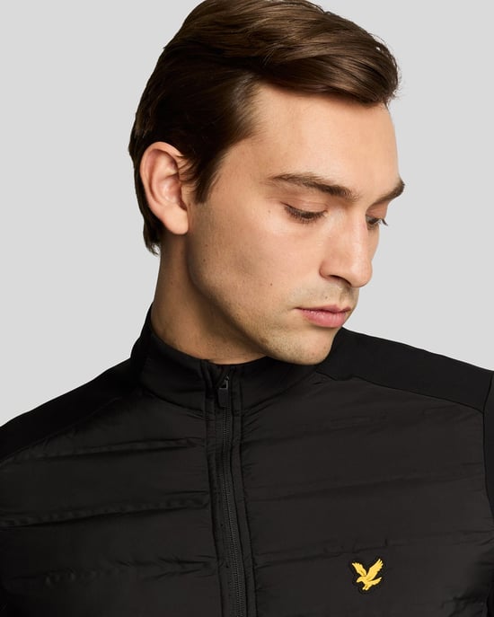 Hybrid Quilted Full Zip Golf Jacket - Image 4