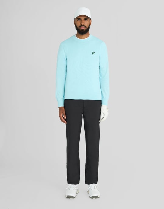 Golf Polyblend Crew Neck Pullover - Image 2