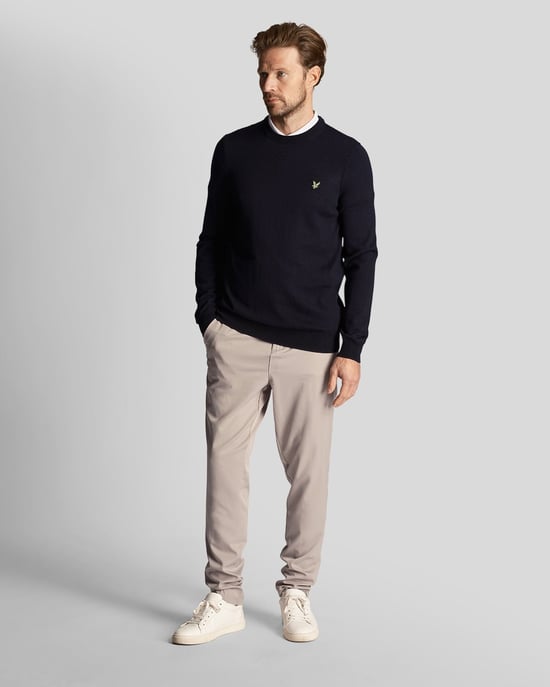 Golf Polyblend Crew Neck Pullover - Image 2