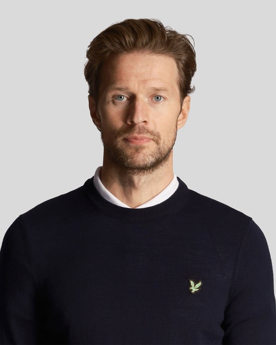 Golf Polyblend Crew Neck Pullover - Image 4