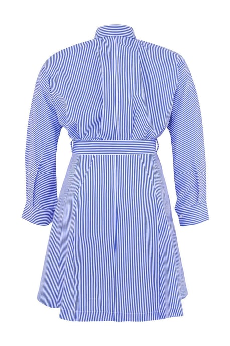 Trendyol Curve Dam Blå Enfärgad Kort / Mini Lång Casual Skjortklänning Plus size Klänning - Image 5