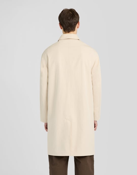 Nylon Cotton Car Coat - Image 4
