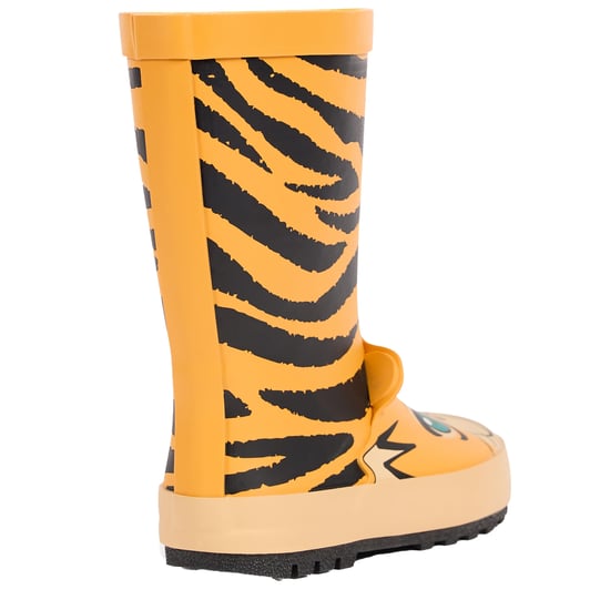 Trespass Tijger-wellingtonlaarzen voor kinderen (Geel/zwart) - Image 2