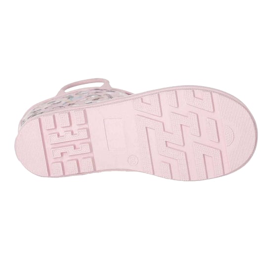 Trespass Gummistövlar för flickor med enhörnings- och regnbågsmotiv (Rosa) - Image 2