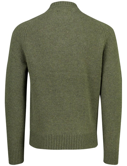 Trui Barbour groen ronde hals - Image 3