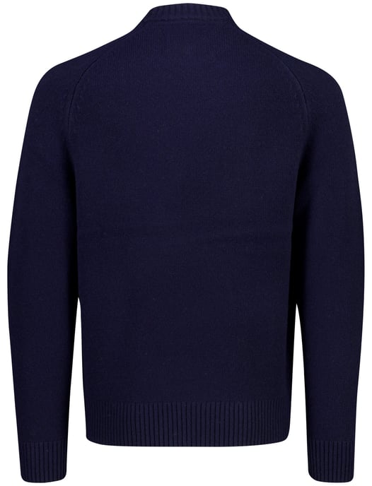 Truien Barbour donkerblauw wol - Image 3