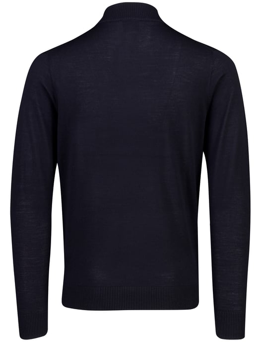 Trui Gentiluomo donkerblauw merinowol - Image 3