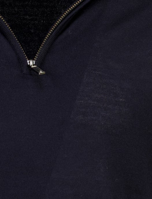 Trui Gentiluomo donkerblauw merinowol - Image 4