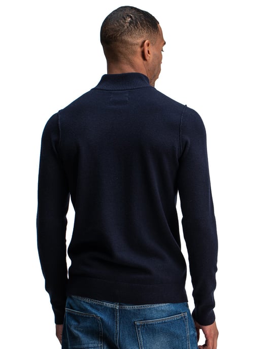 Trui half zip Butcher of Blue donkerblauw - Image 2