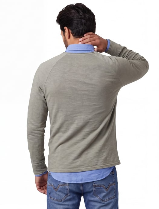 Trui Jack & Jones Plus Size groen JJBREEZE - Image 2