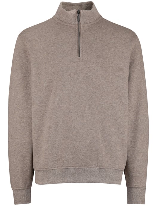 Baileys half zip beige normale fit gemêleerd - Image 3