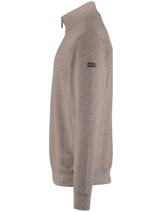 Baileys half zip beige normale fit gemêleerd - Image 4