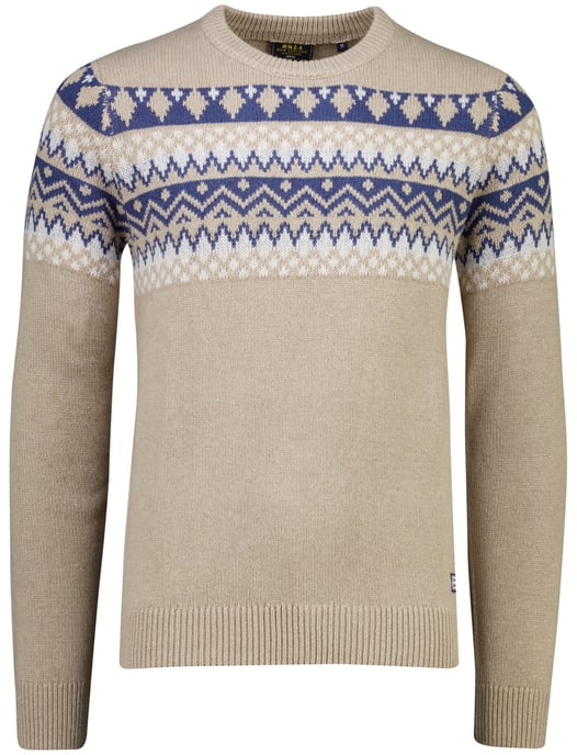 Trui New Zealand beige gebreid - Image 1