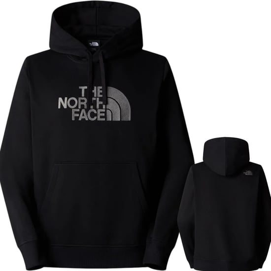The North Face Men’s Drew Peak Embroidered Logo Hoodie TNF Black - Image 1