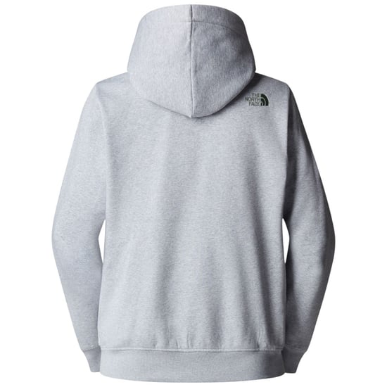 The North Face Men’s Drew Peak Embroidered Logo Hoodie TNF Grey - Image 3