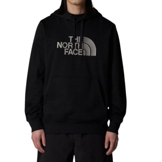 The North Face Men’s Drew Peak Embroidered Logo Hoodie TNF Black - Image 4
